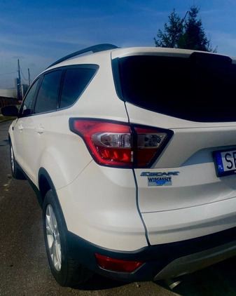 Ford Escape cena 69900 przebieg: 65542, rok produkcji 2018 z Wieleń małe 211